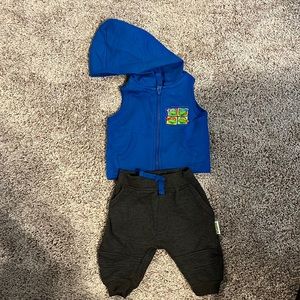 Ninja turtles baby set